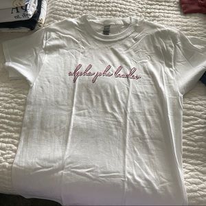 Alpha Phi leader tee